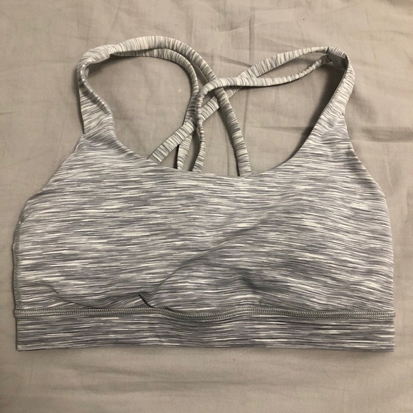 Lululemon women’s grey align free to be sports bra - Picture 2 of 3